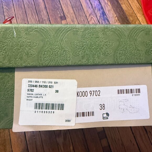 Gucci Nappa Charlotte Petite GG 55mm Slingback Pumps - Picture 9 of 14